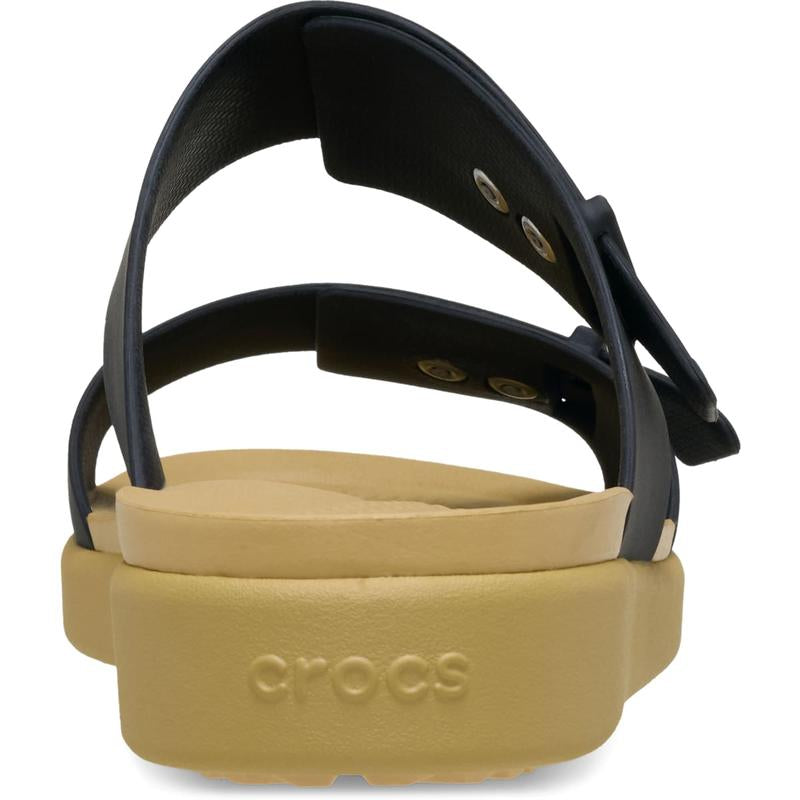 Crocs Women'S Brooklyn Buckle Low Low Footbed Sandals