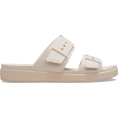 Crocs Women'S Brooklyn Buckle Low Low Footbed Sandals