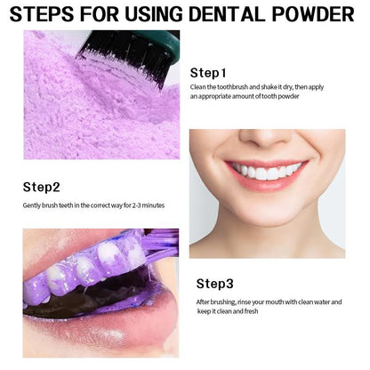 ROZINO Tooth Powder - Natural Oral Care for Clean Teeth & Fresh Breath (50G)