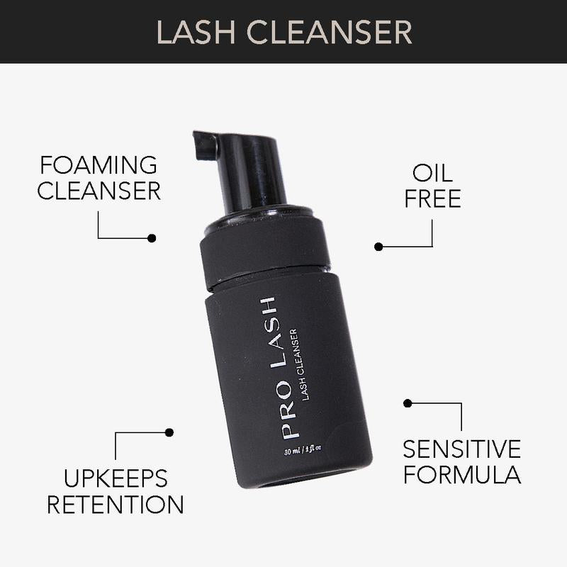 Pro Lash Foaming Lash Cleanser - Lightweight Oil-Free Makeup Remover for Daily Use - 10G - for Long Retention - 1 Fl Oz