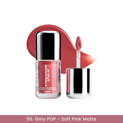 Eyeshadow STAY-N, a Long-Lasting, Crease-Proof Liquid Eyeshadow