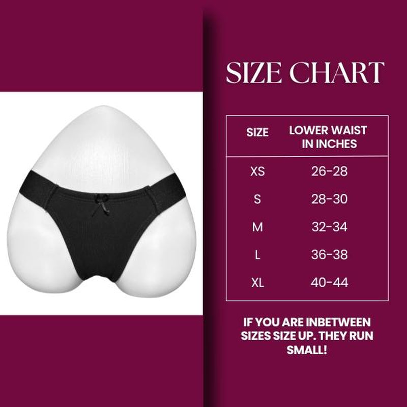 Extra Firm Tucking Thong Gaff- Gender Affirming Cotton Panty
