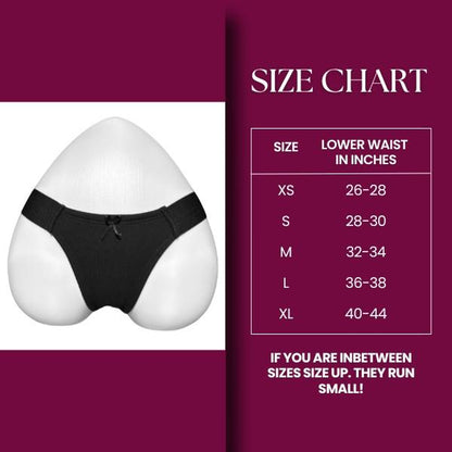 Extra Firm Tucking Thong Gaff- Gender Affirming Cotton Panty