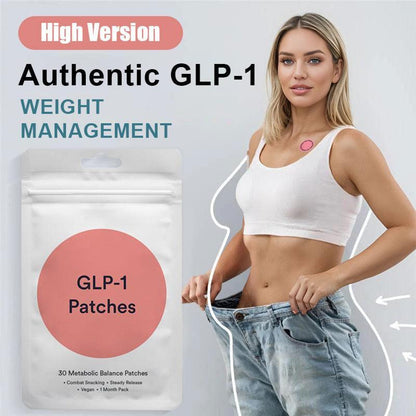 High Version Kind Patchs GLP-1 | NAD+ | Energy Patches 30 Metabolic Balance Patches with Berberine Steady Release Vegan NMN& Resveratrol, Vegan Ingredient, Caffeine and Red Ginseng, Vegan 1 Month Pack