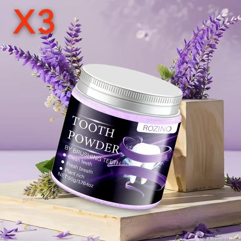 ROZINO Tooth Powder - Natural Oral Care for Clean Teeth & Fresh Breath (50G)