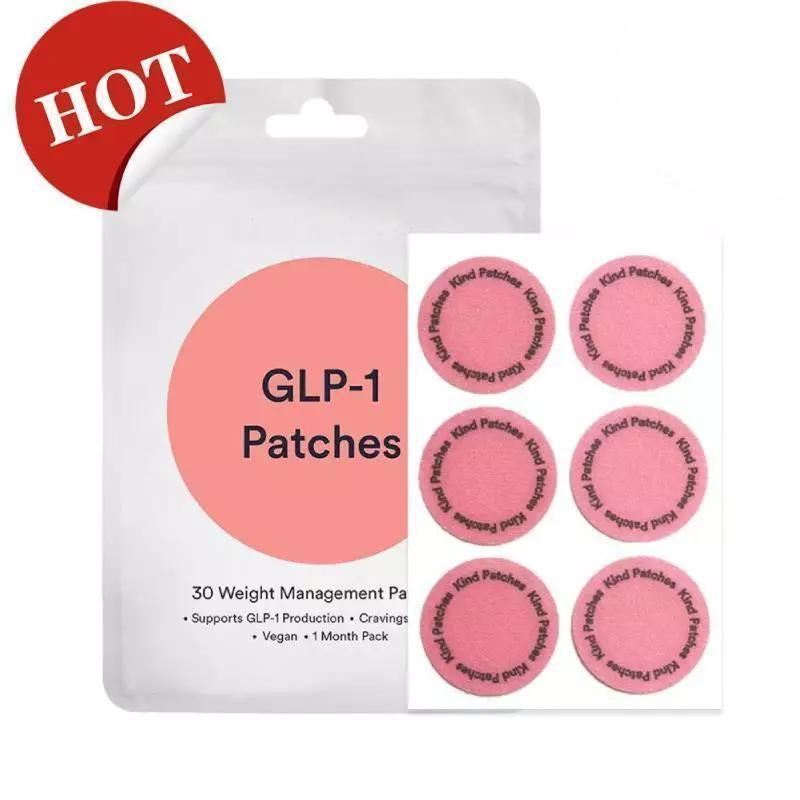 High Version Kind Patchs GLP-1 | NAD+ | Energy Patches 30 Metabolic Balance Patches with Berberine Steady Release Vegan NMN& Resveratrol, Vegan Ingredient, Caffeine and Red Ginseng, Vegan 1 Month Pack