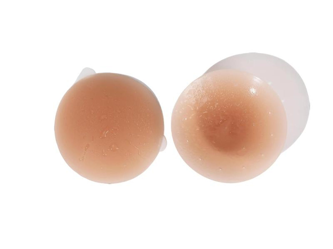 Feelingirl Self Adhesive Bra 100% Silicone Lightweight Comfortable for Backless Dress Reusable Nipple Cover Womenswear