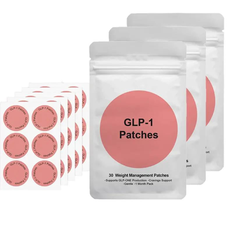 High Version Kind Patchs GLP-1 | NAD+ | Energy Patches 30 Metabolic Balance Patches with Berberine Steady Release Vegan NMN& Resveratrol, Vegan Ingredient, Caffeine and Red Ginseng, Vegan 1 Month Pack
