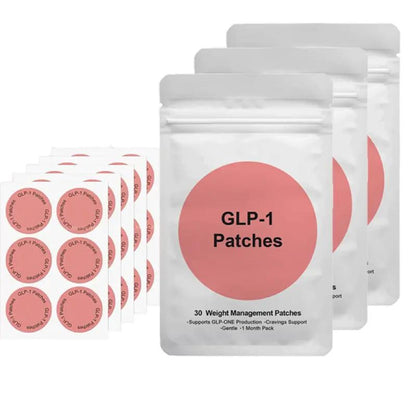 High Version Kind Patchs GLP-1 | NAD+ | Energy Patches 30 Metabolic Balance Patches with Berberine Steady Release Vegan NMN& Resveratrol, Vegan Ingredient, Caffeine and Red Ginseng, Vegan 1 Month Pack
